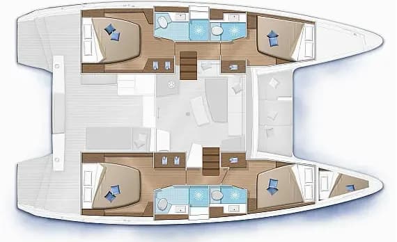 Lagoon 42 in Marmaris Yacht Marina - Photo 2