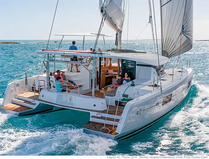 Lagoon 42 in Martinique / Le Marin - Photo 5