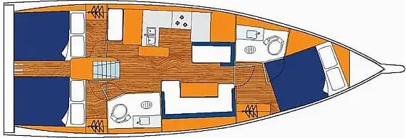 Sun Odyssey 410 in Piraeus / Marina Zeas - Photo 2