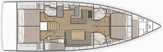 Oceanis 51.1 in Athens / Marina Delta Kallithea - Photo 2