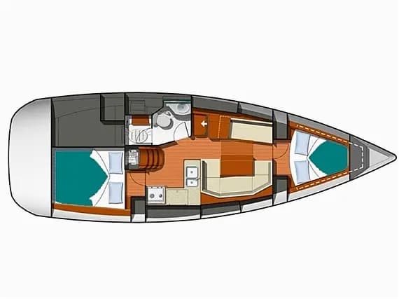 Sun Odyssey 36i in Marmaris Yacht Marina - Photo 2