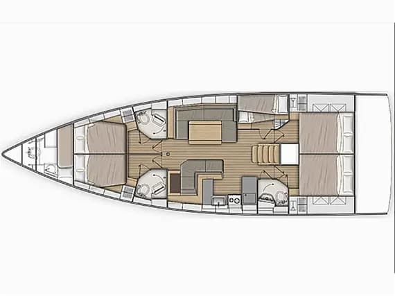Oceanis 51.1 in Athens / Alimos Marina - Photo 2