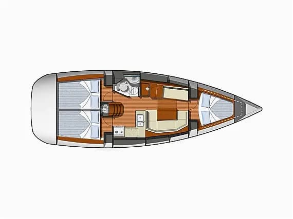 Sun Odyssey 36i in Elefsina / Kalympaki Marina - Photo 2