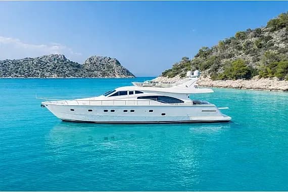 Ferretti 68 in Mykonos / Ornos bay - image 1