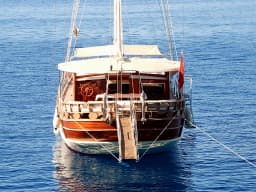 Gulet in Bodrum Marina thumbnail 7