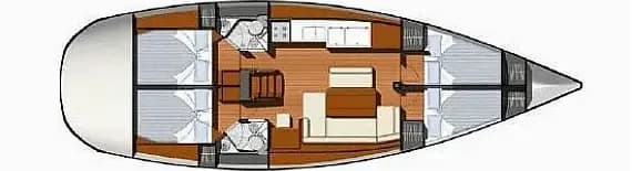 Sun Odyssey 44 i in Marmaris Yacht Marina - Photo 2