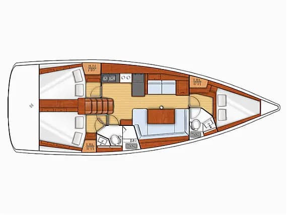 Oceanis 41 in Kos / Marina Kos - Photo 2