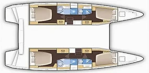 Lagoon 42 in Skiathos - Photo 2