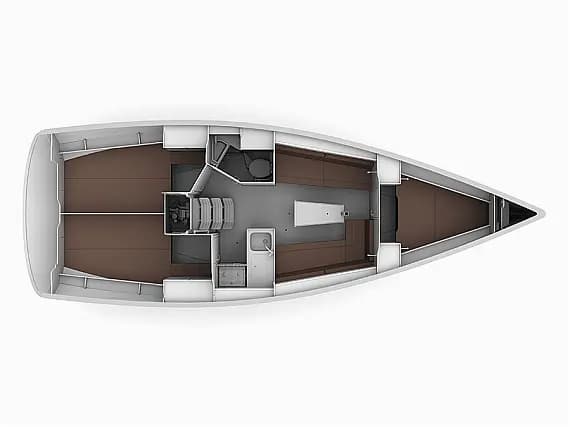 Bavaria Cruiser 34 in Sukošan / D-Marin Dalmacija Marina - Photo 2