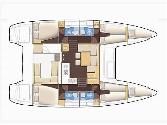 Lagoon 400 S2 in Fethiye / Yacht Club Mai - Photo 2