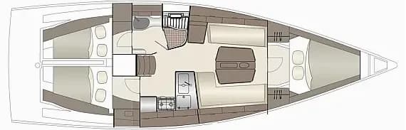 Dehler 38 in Krk / Punat / Marina Punat - Photo 2