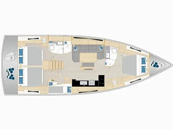 Hanse 460 in Pomer / ACI Marina Pomer - Photo 2
