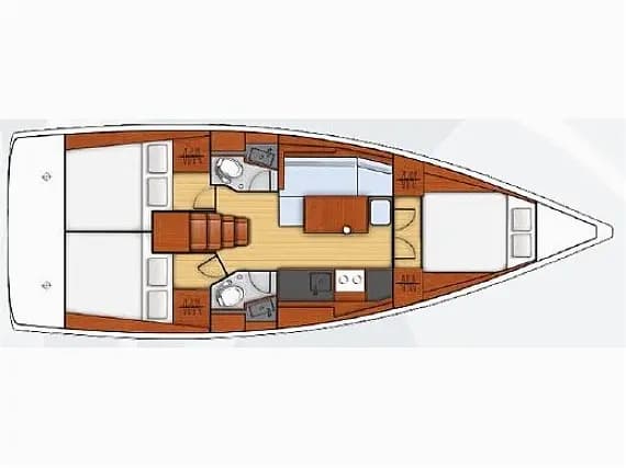 Oceanis 38.1 in Split / ACI Marina Split - Photo 2