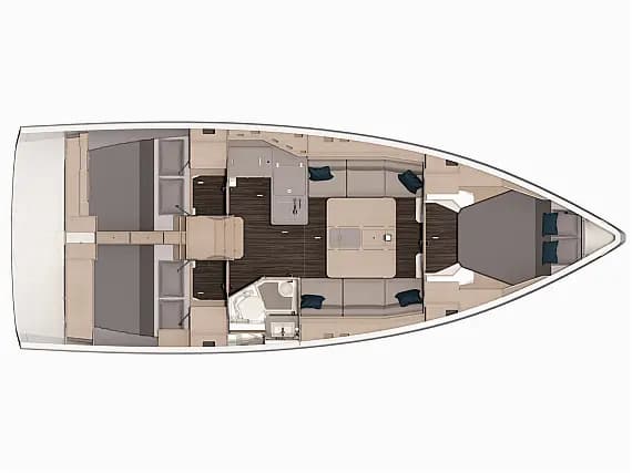 Dufour 37 in Athens / Alimos Marina - Photo 2