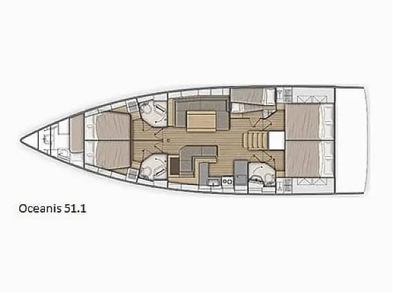 Oceanis 51.1 in Athens / Alimos Marina - Photo 2