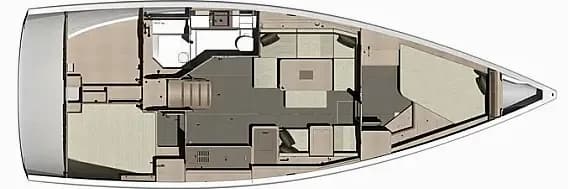 Dufour 412 Grand large in Marmaris / Netsel Marmaris Marina - Photo 2