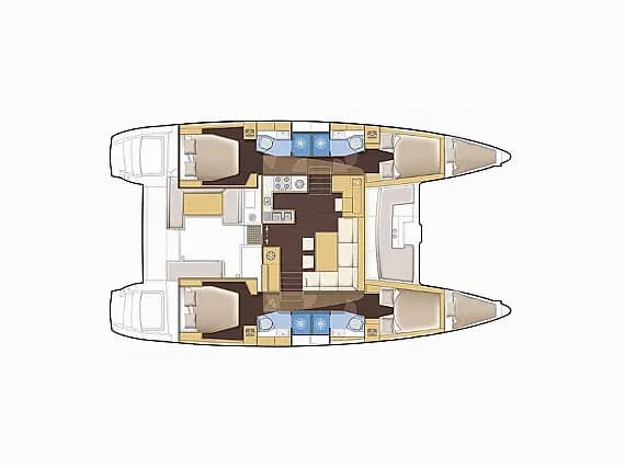 Lagoon 450 Fly in Lavrion / Olympic Marina - Photo 2