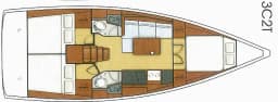 Oceanis 38.1 in Nea Peramos - Attica / Nea Peramos thumbnail 5