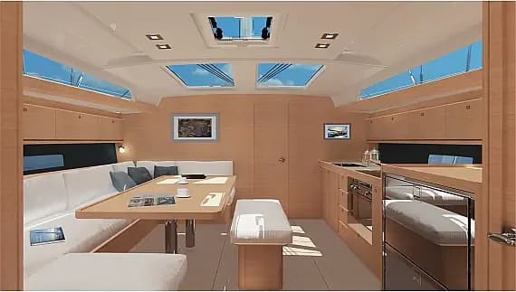 Dufour 460 Grand Large in Sukošan / D-Marin Dalmacija Marina - Photo 3