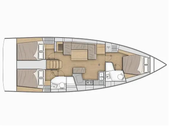 Oceanis 40.1 in Dubrovnik / ACI Marina Dubrovnik - Photo 2