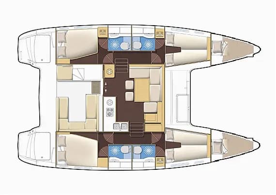 Lagoon 400 S2 in Medulin / Marina Medulin - Photo 2