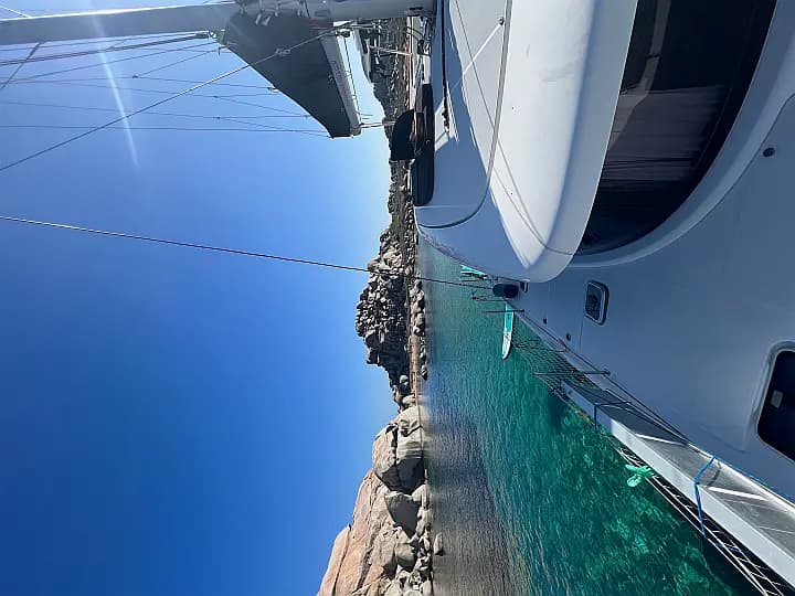 Lagoon 42 in Sardinia / Olbia / Marina Golfo Cugnana - Photo 4