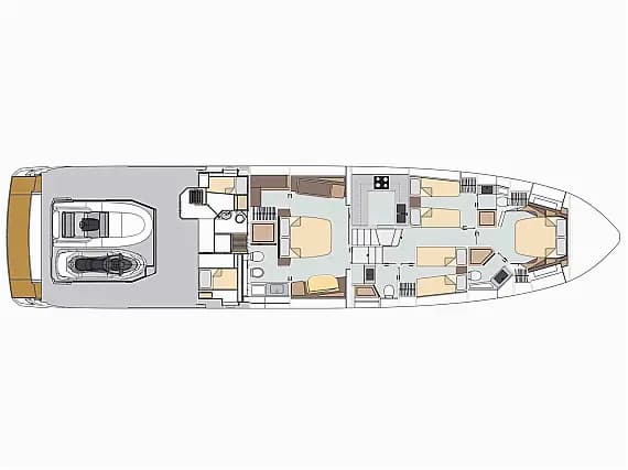 Azimut S8 in Rogoznica / Marina Frapa - Photo 2