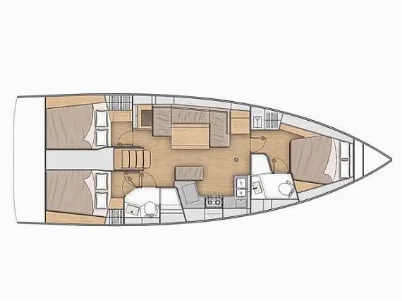 Oceanis 40.1 in Zadar / Marina Zadar - Photo 2