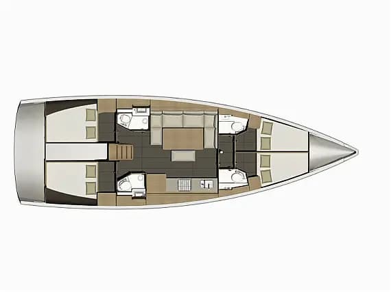 Dufour 460 Grand Large in Corfu / Gouvia / D-Marin Marina Gouvia - Photo 2