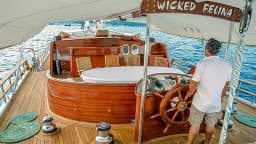 Gulet in Bodrum Marina thumbnail 4