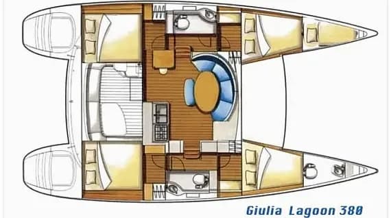 Lagoon 380 in Sicily / Marsala Marina - Photo 2