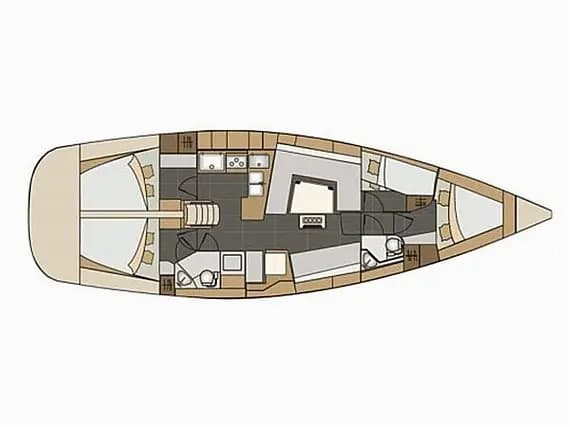 Elan Impression 45 in Trogir / ACI Marina Trogir - Photo 2