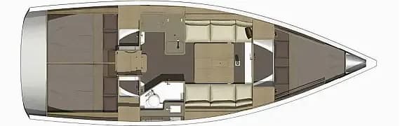 Dufour 350 Grand Large in Marmaris / Netsel Marmaris Marina - Photo 2