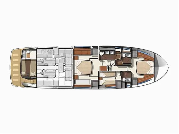 Prestige 620 in Šibenik / D-Marin Marina Mandalina - Photo 2