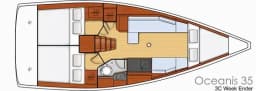 Oceanis 35 in Marmaris / Albatros Marina thumbnail 3