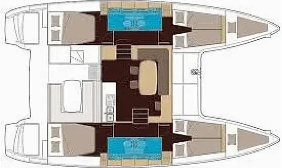 Lagoon 40 in Martinique / Le Marin - Photo 2