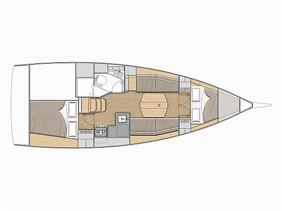 Oceanis 34.1 in Sukošan / D-Marin Dalmacija Marina - Photo 2
