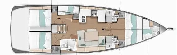 Sun Odyssey 490 in Skopelos / Elios / Neo Klima - Photo 2