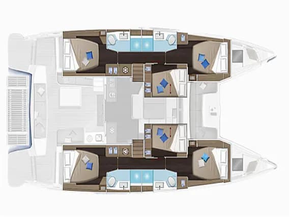 Lagoon 51 in Piraeus / Marina Zeas - Photo 2