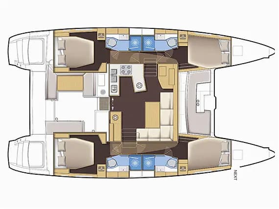 Lagoon 450 Fly in Trogir / SCT Marina Trogir - Photo 2