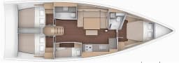 Dufour 430 in Naples / Darsena Acton thumbnail 6
