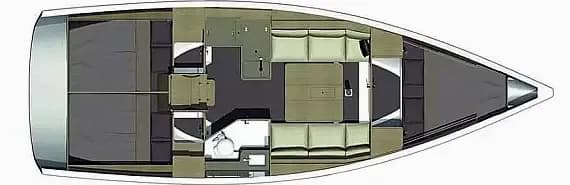 Dufour 350 Grand Large in Rhodes New Marina - Photo 2