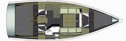Dufour 350 Grand Large in Rhodes New Marina thumbnail 6