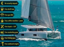 Lagoon 42 in Sicily / Capo d'Orlando Marina thumbnail 82