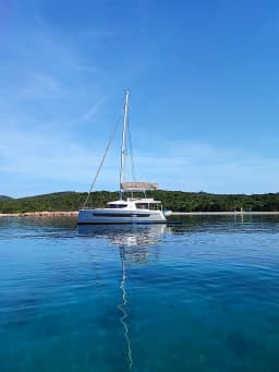 Dufour Catamaran 48 in Sardinia / Porto Rotondo / Punta Nuraghe thumbnail 9