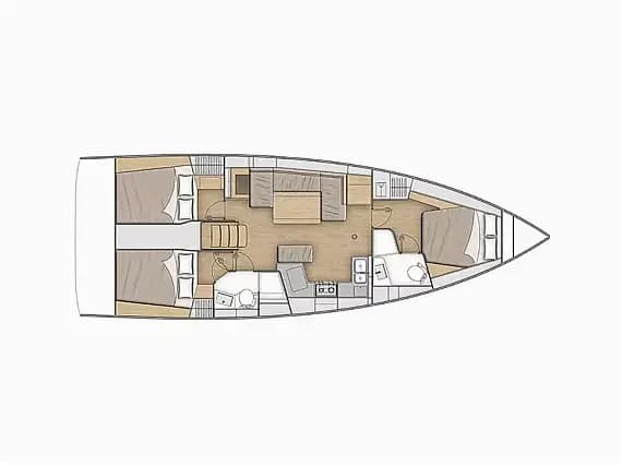 Oceanis 40.1 in Sardinia / Portisco / Cala dei Sardi - Photo 2