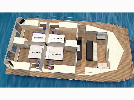 Catamaran in Trogir / SCT Marina Trogir - Photo 2