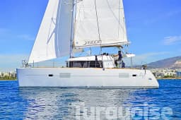 Lagoon 400 S2 in Lavrion Main Port thumbnail 5