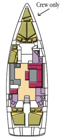 Oceanis 51.1 in Castiglioncello / Marina Cala de' Medici thumbnail 6