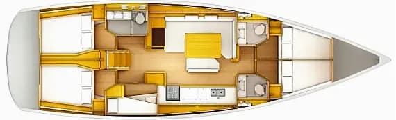 Sun Odyssey 519 in Mallorca / Palma de Mallorca / La Lonja Marina Charter - Photo 2